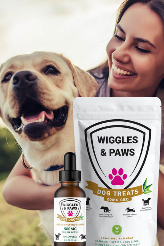 Fusion CBD Products for pets Wiggles & Paws 