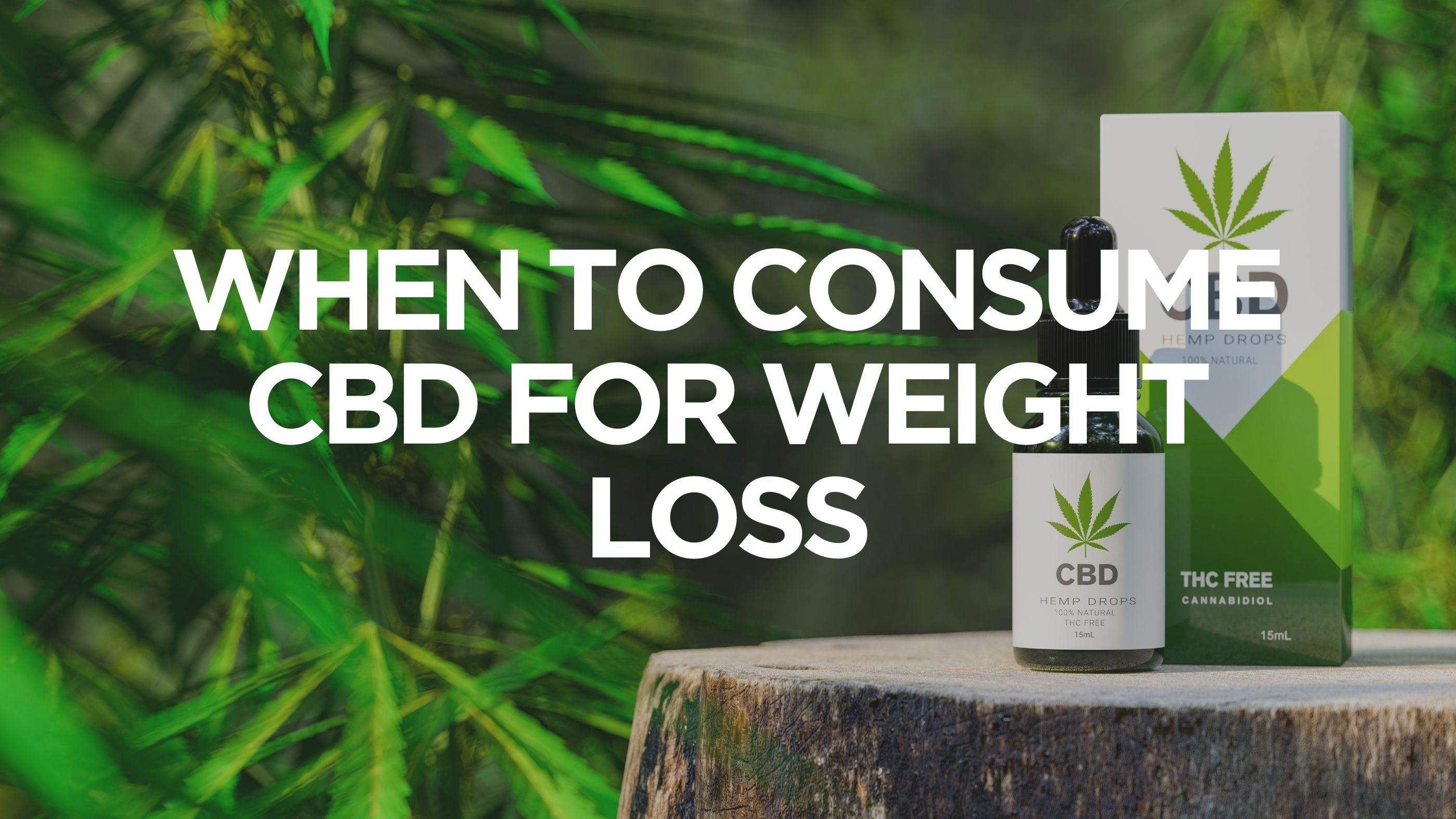 consuming-cbd-for-weight-loss