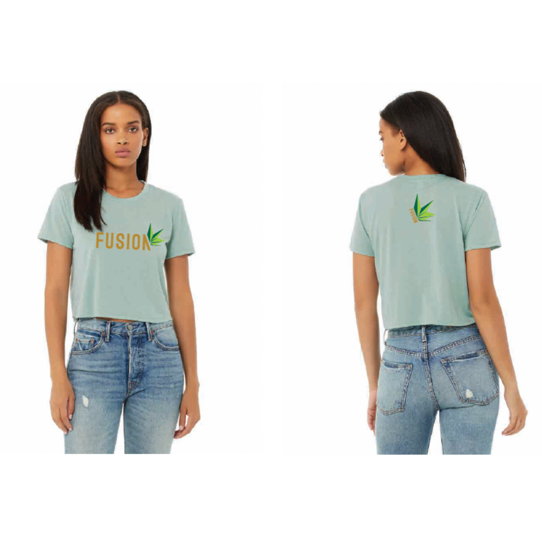Women’s-Crop-Top-Shirt-Turquoise 