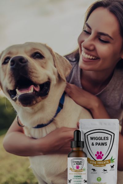 Fusion CBD Products wiggles and paws for pets