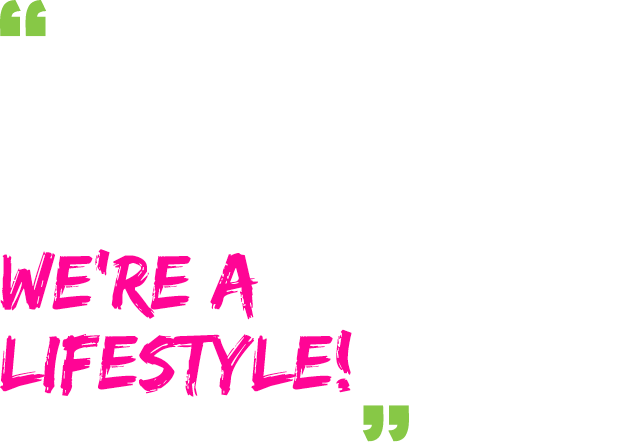 We're not just a CBD brand, We're a lifestyle brand