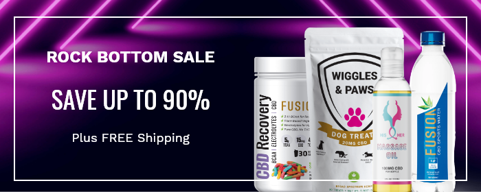 Fusion CBD Products Rock Bottom Sale