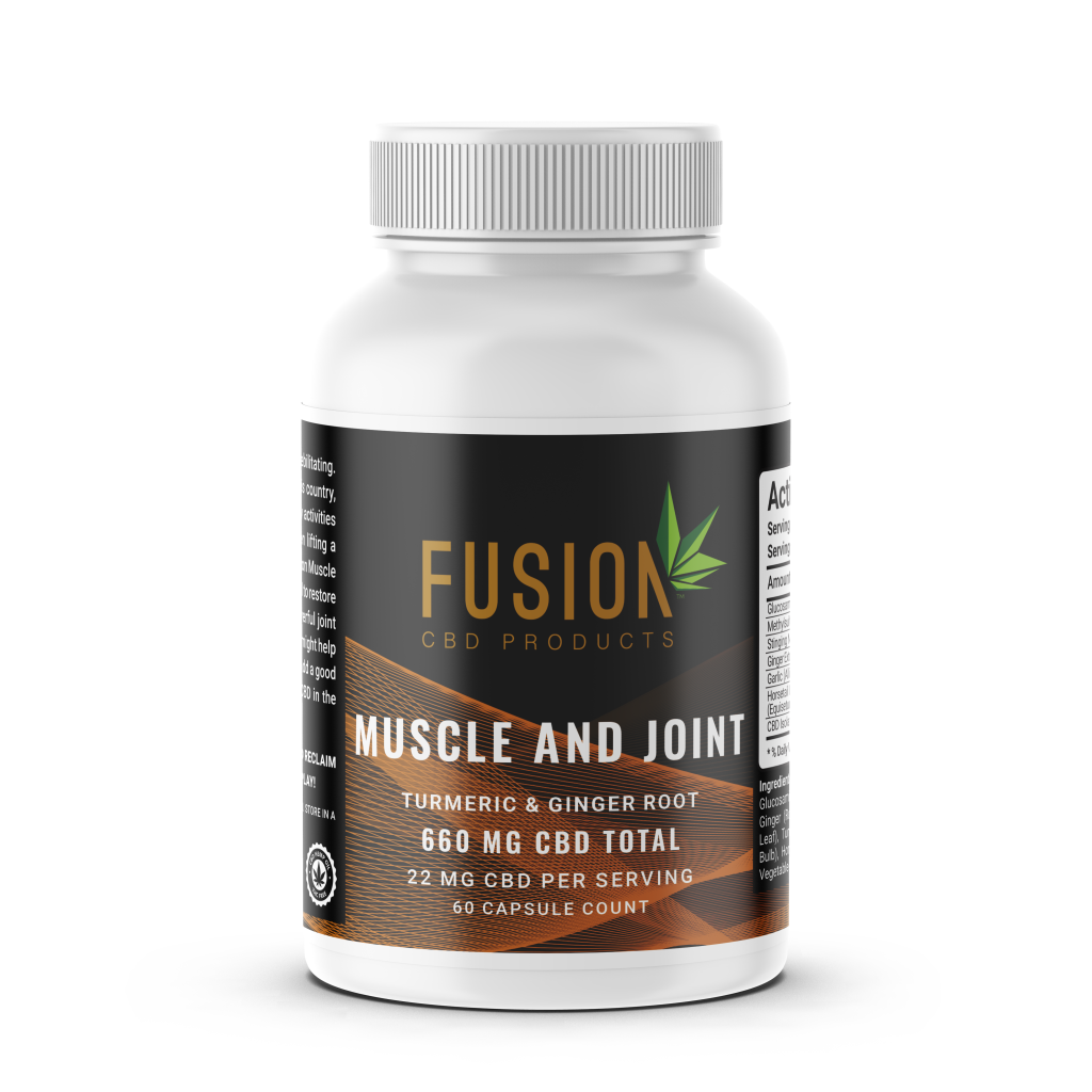 Pure CBD Capsules for Muscle and Joint Relief