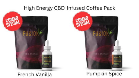 High Energy CBD-Infused Coffee Pack