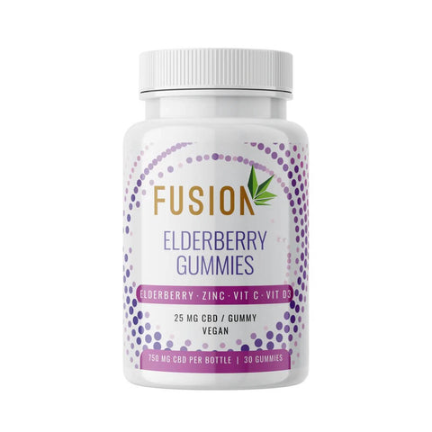 Elderberry Broad Spectrum CBD | Fusion CBD