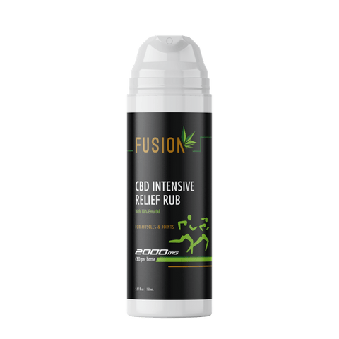 Fusion CBD Intensive Relief Rub | Fusion CBD