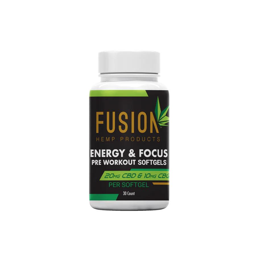 Fusion CBD Energy and Focus Softgels